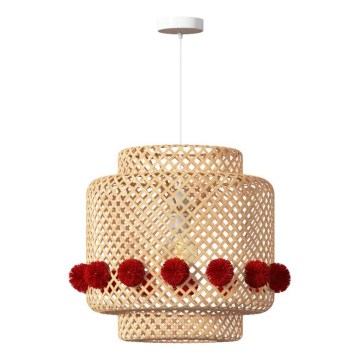 Atmosphera - Riippuvalaisin johdolla LIBY 1xE27/25W/230V bambu