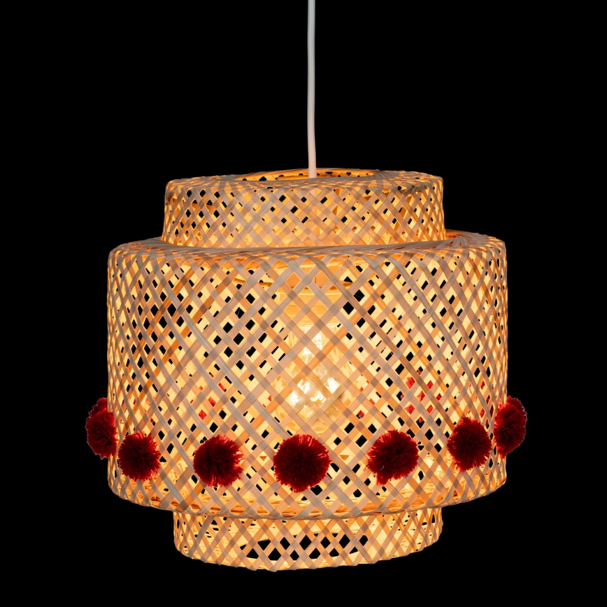 Atmosphera - Riippuvalaisin johdolla LIBY 1xE27/25W/230V bambu