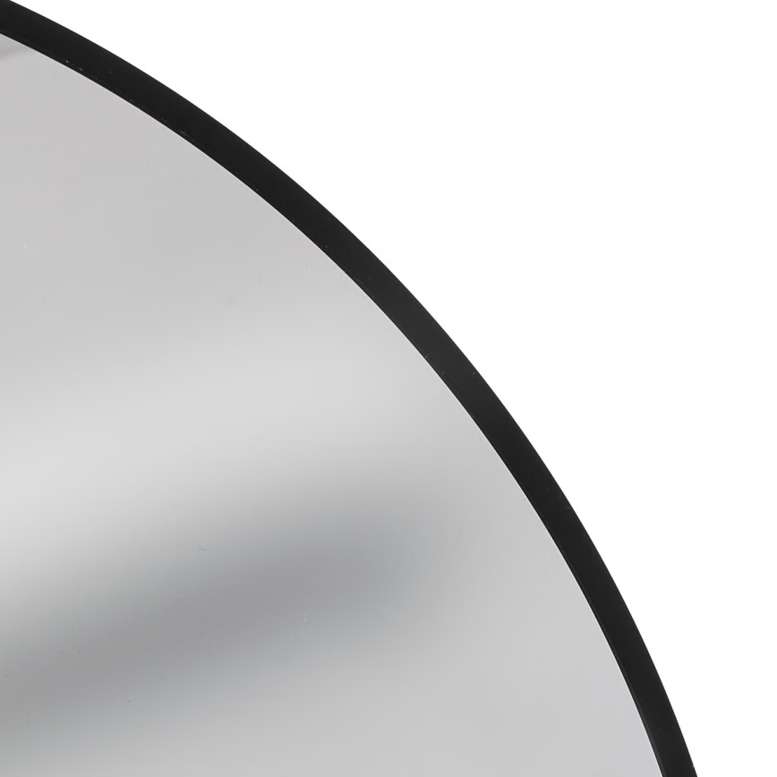 Atmosphera - Seinälle asennettava peili ALICE halkaisija 70 cm musta