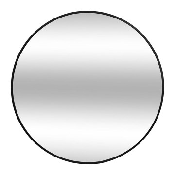 Atmosphera - Seinälle asennettava peili ALICE halkaisija 70 cm musta