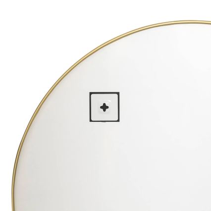 Atmosphera - seinäpeili ALICE 65x90 cm, kultainen