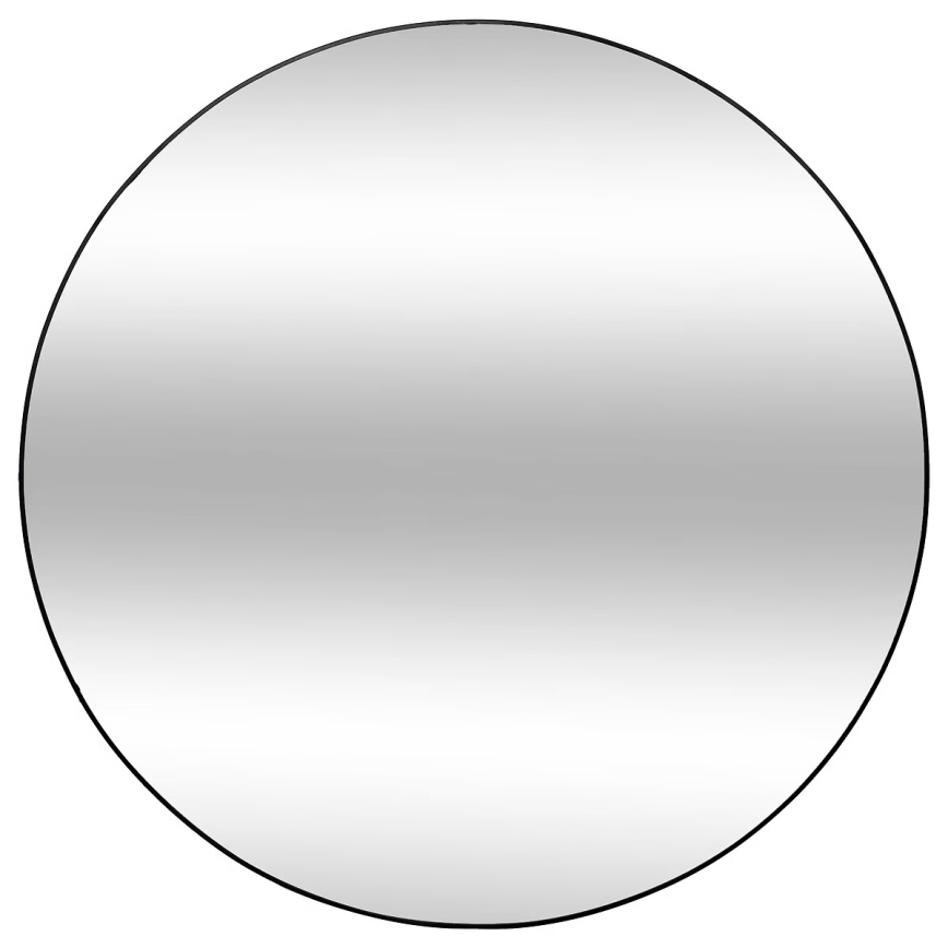 Atmosphera - Seinäpeili ALICE halkaisija 110 cm musta