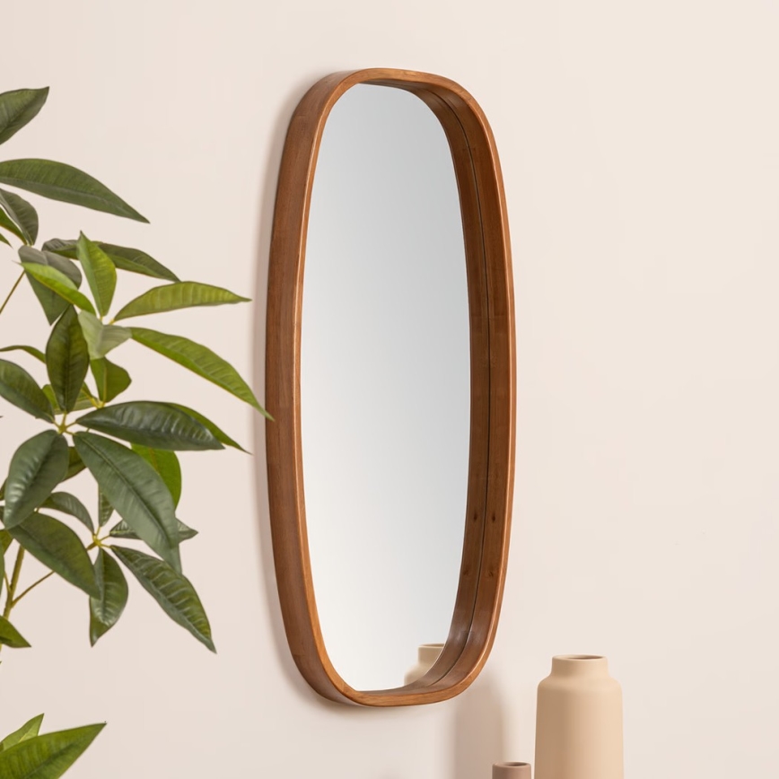 Atmosphera - Seinäpeili JASNA 80x40 cm kumipuu