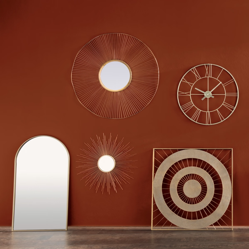 Atmosphera - Seinäpeili JOYCE 106x60 cm kulta