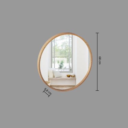 Atmosphera - Seinäpeili LETIZIA halkaisija 68 cm
