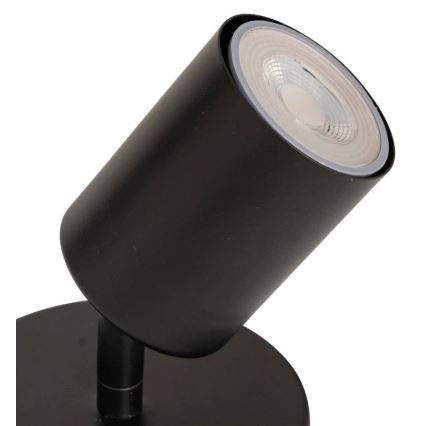 Atmosphera - Seinäspotti VICO 1xGU10/25W/230V musta