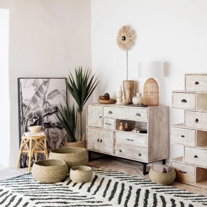 Atmosphera - Seinävalaisin TEA 1xE27/60W/230V olki