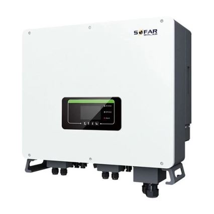 Aurinkoenergiasarja SOFAR Solar - 10kWp RISEN Full Black + 10kW SOFAR Hybridimuuntaja 3p +10,24 kWh akku