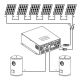 Aurinkoinvertteri veden lämmitykseen ECO Solar Boost MPPT-3000 3.5kW PRO