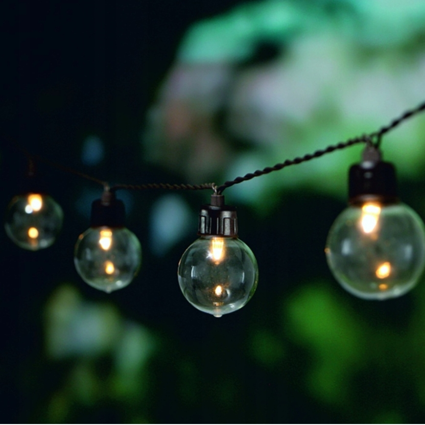 Aurinkokäyttöinen LED-koristevalosarja 20xLED/8 toimintoa 500 mAh 7,6 m IP67 lämmin valkoinen
