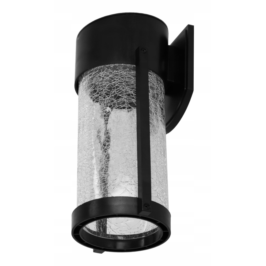 Aurinkokäyttöinen LED-seinävalaisin LED/3,7V 300 mAh IP44 musta