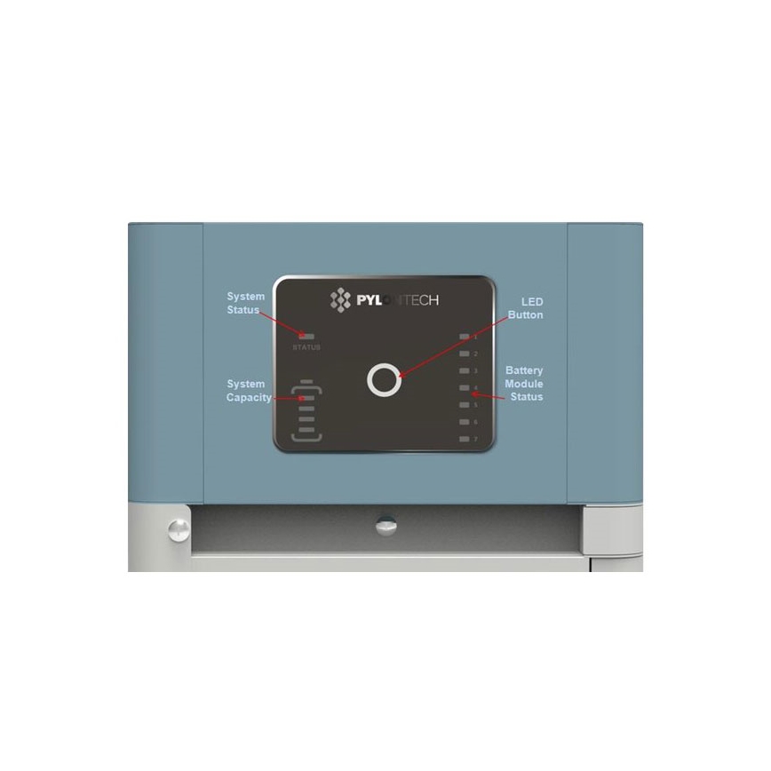 Aurinkokenno akkusarja PYLONTECH: BMS Force H2 + Force H2 10,65 kWh