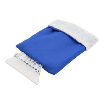 Auton kaavin hansikkaalla sininen