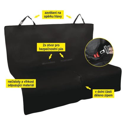 Auton suojapeite koiralle 140x140 cm