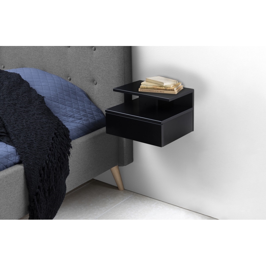 Yöpöytä AVA musta