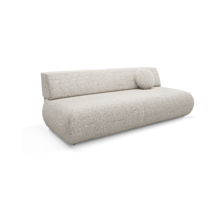 Avattava kolmipaikkainen sohva säilytystilalla PRATO beige