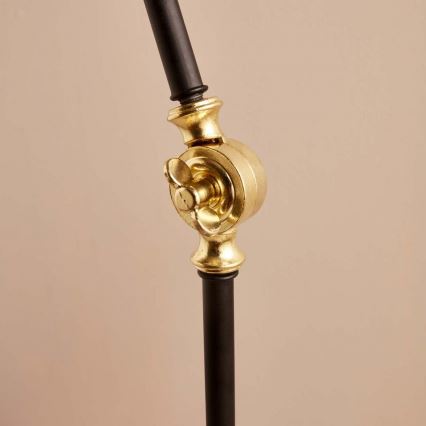 AYD-lattiavalaisin 1xE27/40W/230V, musta/ruskea