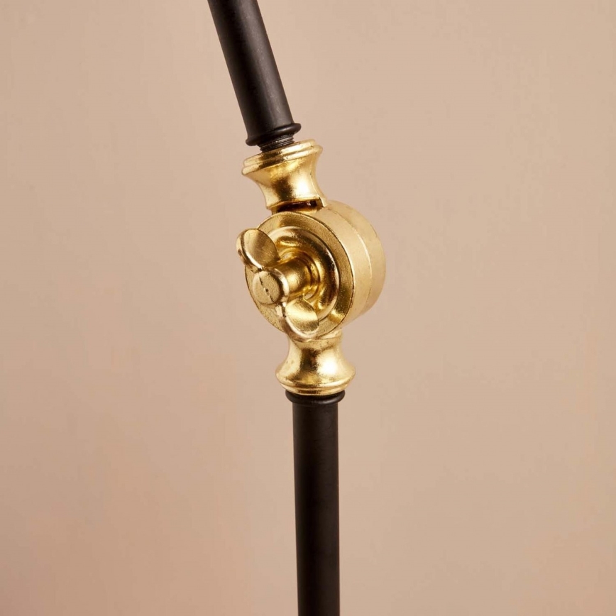 AYD-lattiavalaisin 1xE27/40W/230V, musta/ruskea