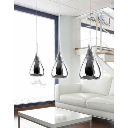 Azzardo AZ0285 - Kattokruunu narulla SPELL 1xE27/60W/230V