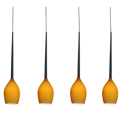 Azzardo AZ1227 - Kattokruunu narulla IZZA 4xE14/40W/230V