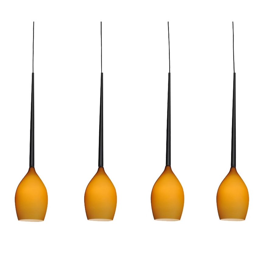 Azzardo AZ1227 - Kattokruunu narulla IZZA 4xE14/40W/230V