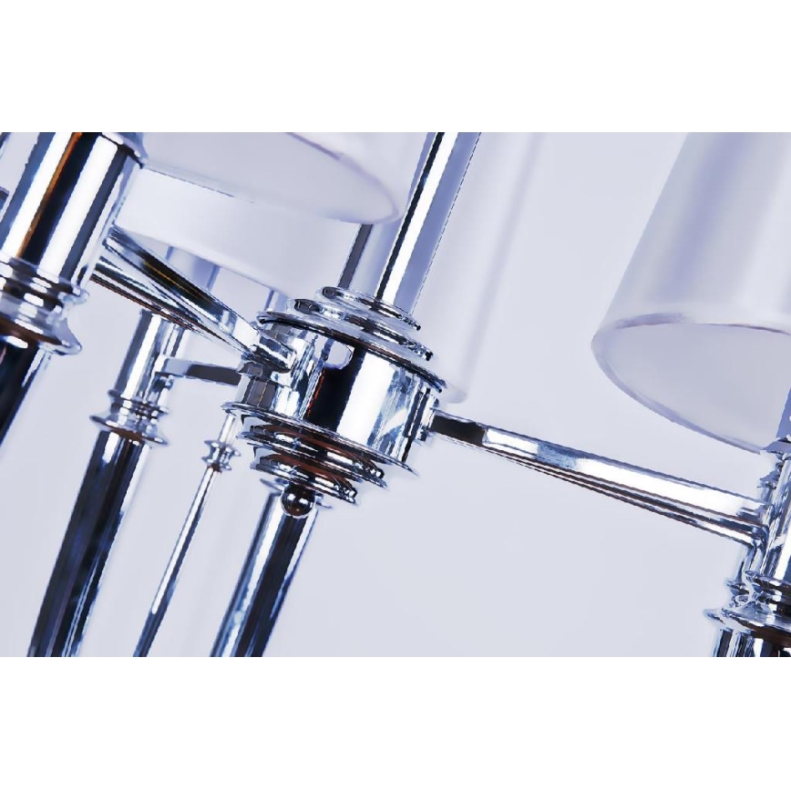 Azzardo AZ1389 - Kattokruunu ketjussa DIABLO 12xE14/11W/230V valkoinen