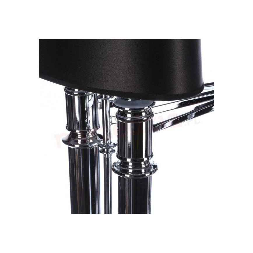 Azzardo AZ1417 - Kattokruunu ketjussa DIABLO 12xE14/11W/230V musta