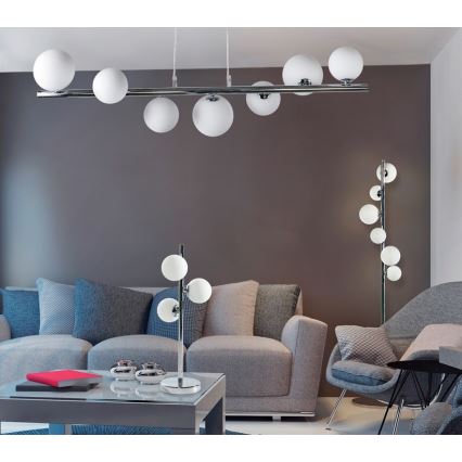 Azzardo AZ2101 - Lattialamppu SYBILLA 6xG9/25W/230V