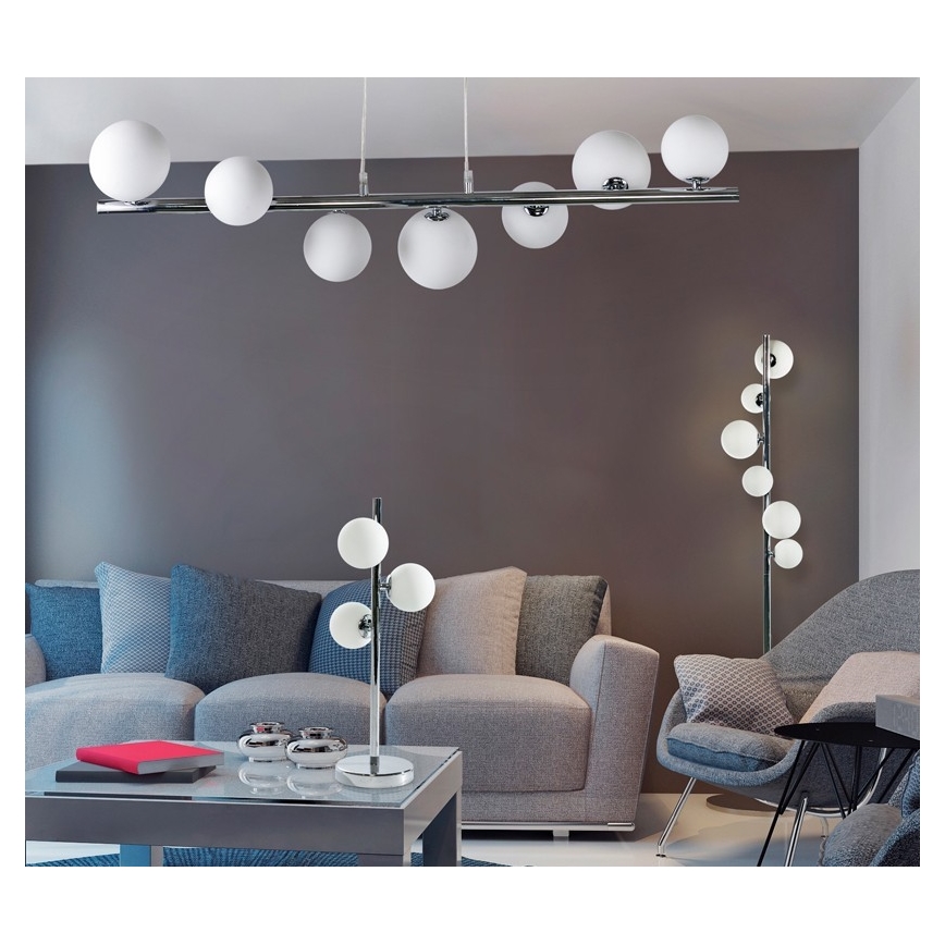 Azzardo AZ2101 - Lattialamppu SYBILLA 6xG9/25W/230V