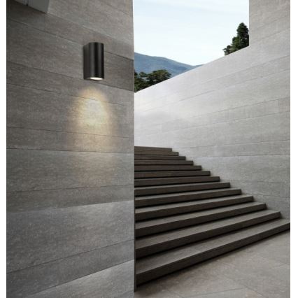 Azzardo AZ2178 - Ulkoseinävalaisin RIMINI 2xGU10/35W/230V IP54