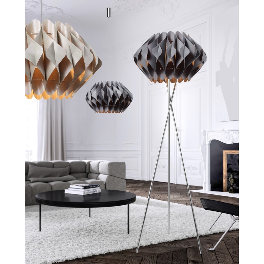 Azzardo AZ2381 - Kattokruunu narulla RUBEN 1xE27/60W/230V