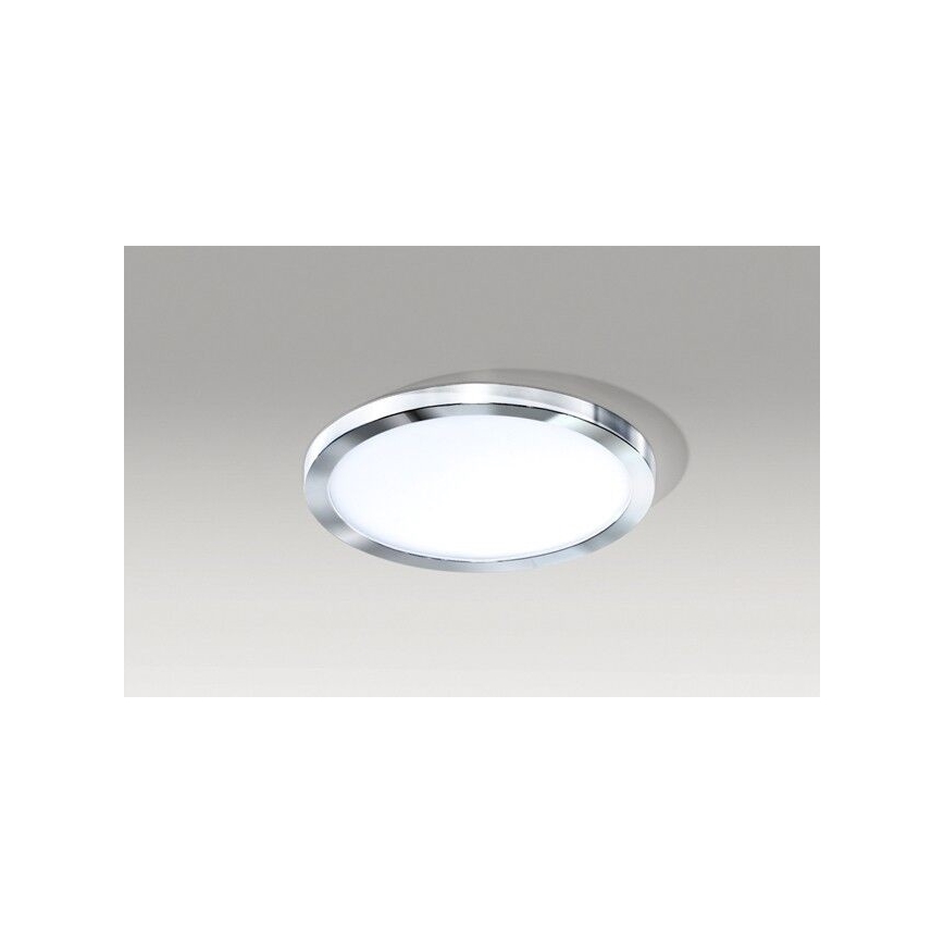 Azzardo AZ2841 - SLIM LED kylpyhuoneen upotettava kattovalaisin LED/12W/230V IP44 CRI 90