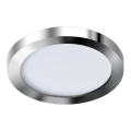 Azzardo AZ2861 - LED-kattovalaisin kylpyhuoneeseen SLIM 1xLED/6W/230V IP44
