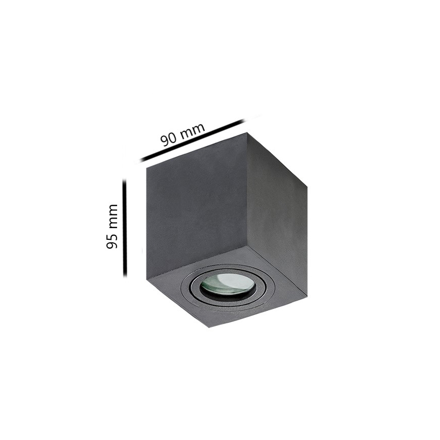 Azzardo AZ2878 - Kylpyhuoneen kattovalo BRANT 1xGU10/50W/230V IP44