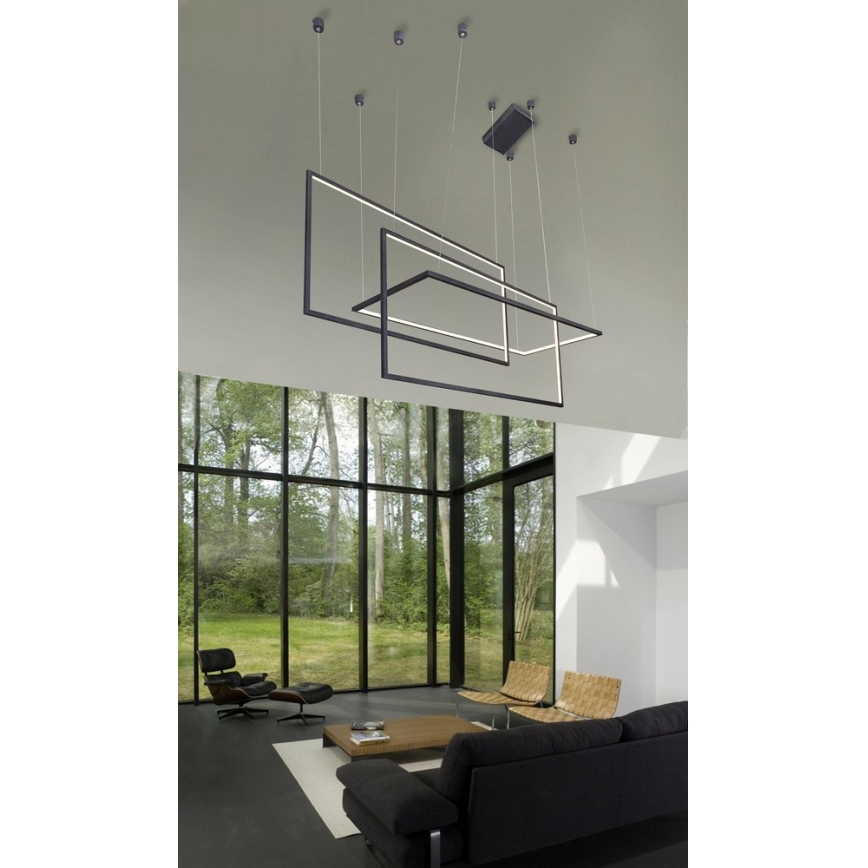 Azzardo AZ2914 - LED himmennettävä riippuvalaisin METRIC LED/135W/230V