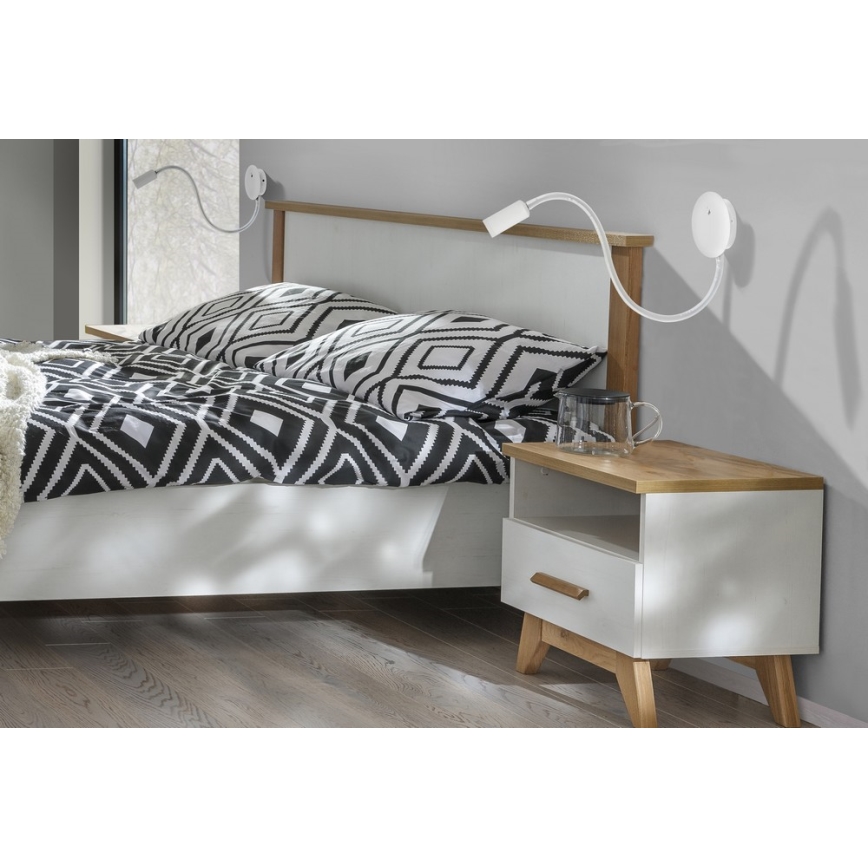 Azzardo AZ2944 - LED-seinävalaisin NOGAT 1xLED/3W/230V