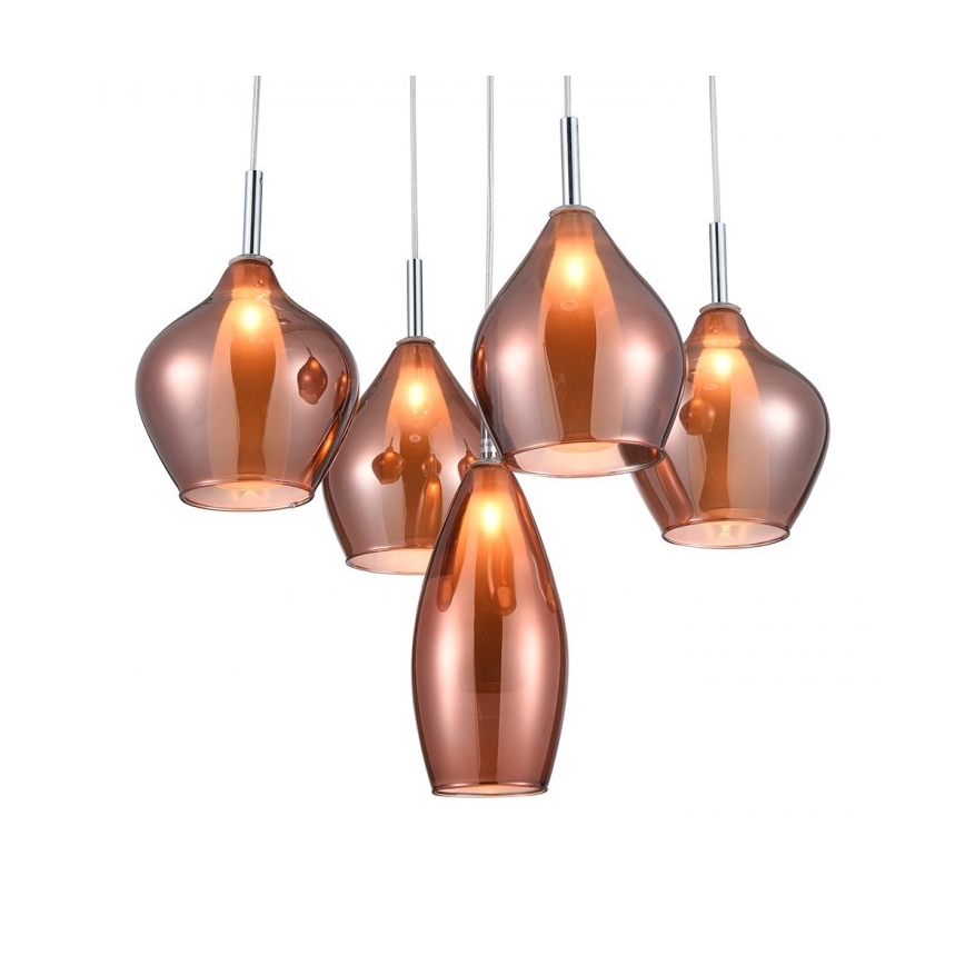 Azzardo AZ3172 - Kattokruunu narulla MILANO 5xG9/40W/230V