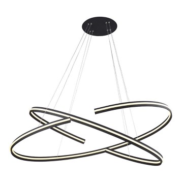 Azzardo AZ3356 - Himmennettävä LED-kattokruunu narussa ALESSIA LED/100W/230V