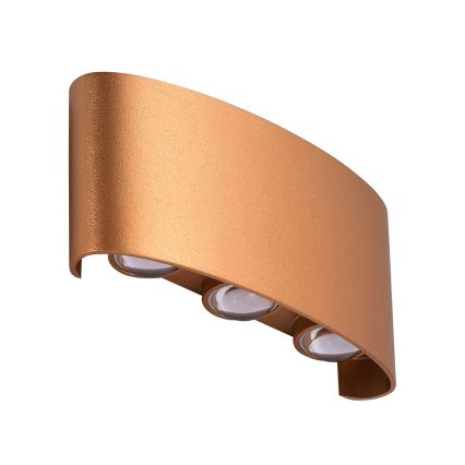 Azzardo AZ3485 - LED-ulkoseinävalaisin GINNA 6xLED/1W/230V IP54