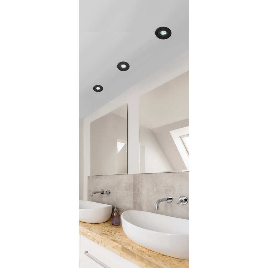 Azzardo AZ4141 - Upotettu valo CARLO 1xGU10/50W/230V