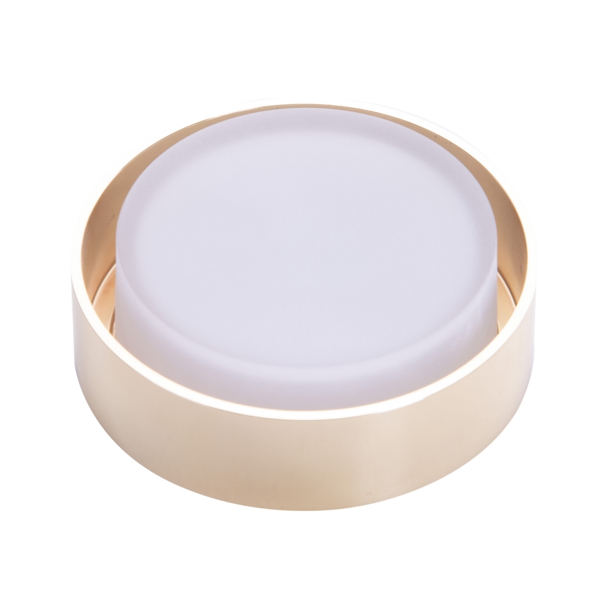 Azzardo AZ4390 - LED Kylpyhuoneen upotettu valo KASTORIA LED/7W/230V IP44 gold