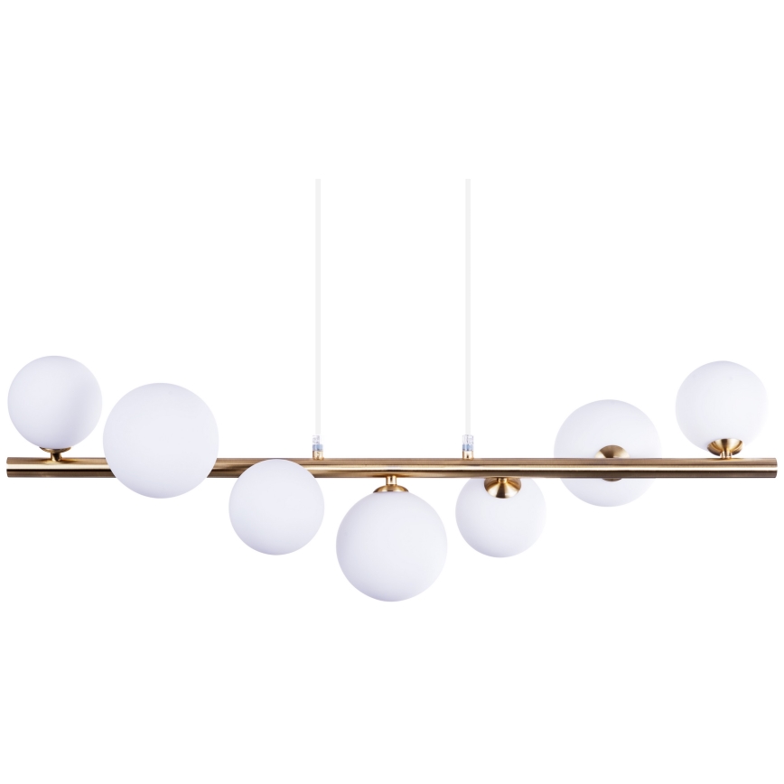 Azzardo AZ4409 - Riippuvalaisin SYBILLA 7xG9/25W/230V kupari