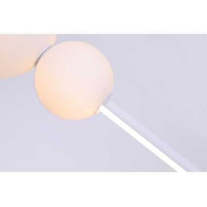 Azzardo AZ4426 - LED Himmennettävä kattokruunu johdossa SANDRA LED/48W/230V valkoinen