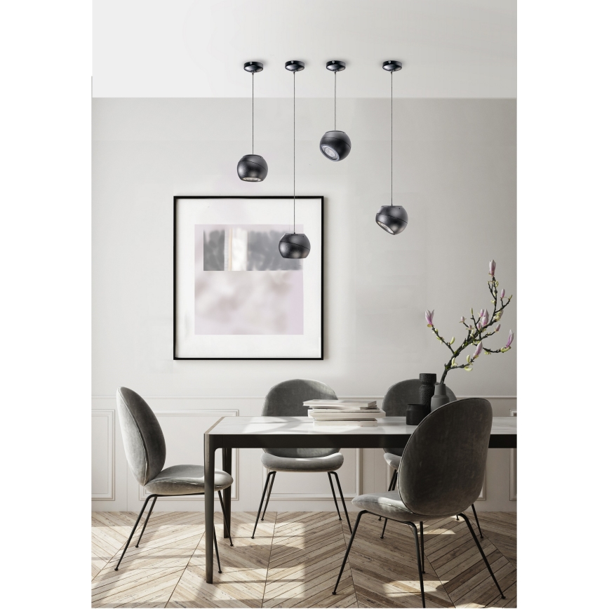 Azzardo AZ4521 - LED-kattokruunu johdossa SKYE LED/12W/230V