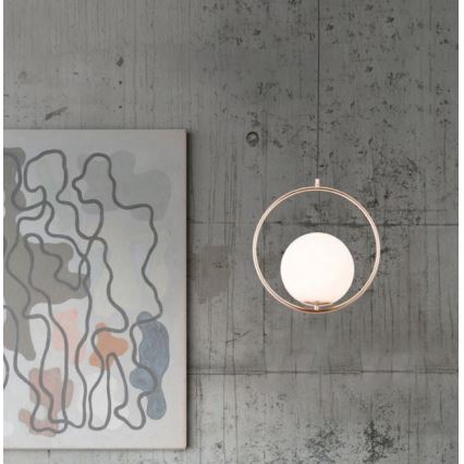 Azzardo AZ4983 - Kattokruunu johdossa JUMBO 1xG9/50W/230V kulta