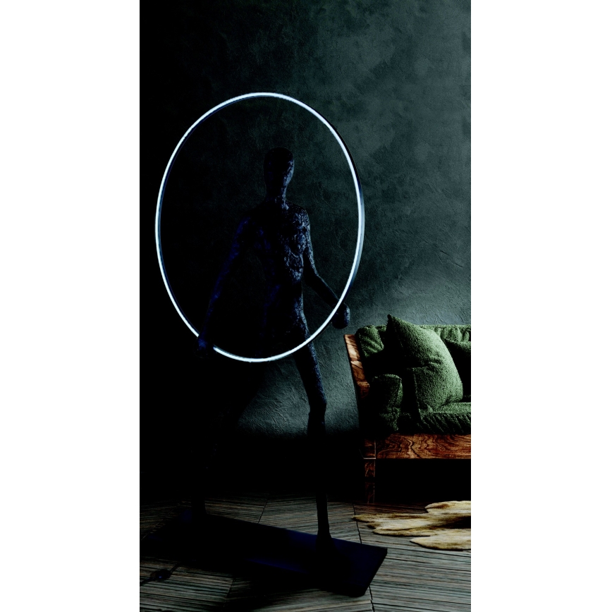 Azzardo AZ4984 - LED-lattiavalaisin ATLAS LED/30W/230V 214 cm hartsi