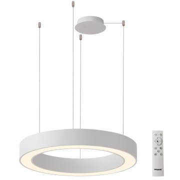 Azzardo AZ5052 - himmennettävä LED-riippuvalaisin MARCO LED/100W/230V valkoinen + kaukosäädin
