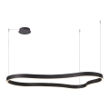 Azzardo AZ5093 - Himmennettävä LED-kattokruunu johdossa MIRABELLA LED/60W/230V musta