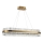 Azzardo AZ5263 - LED-kattokruunu johdossa FRANCESCA LED/64W/230V 100 cm