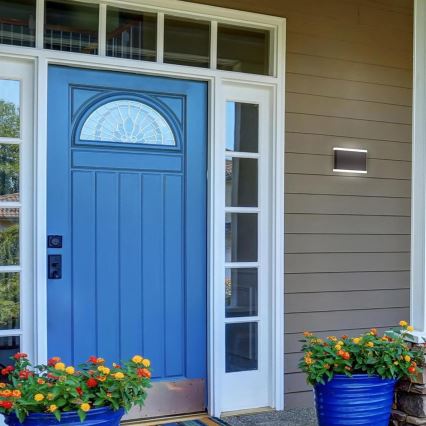 B.K. Licht 1184 - LED-ulkovalaisin seinälle 2xLED/3,5W/230V IP44 4000K